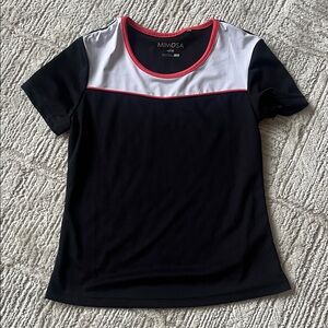 Mimosa - Black and White Women's Athletic Top, S, NWOT